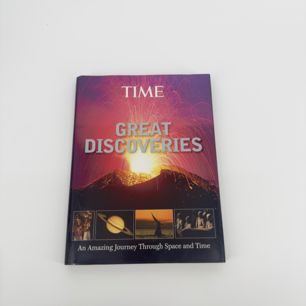 TIME Great Discoveries Hardcover Book Science Space History 1-929049-33-1